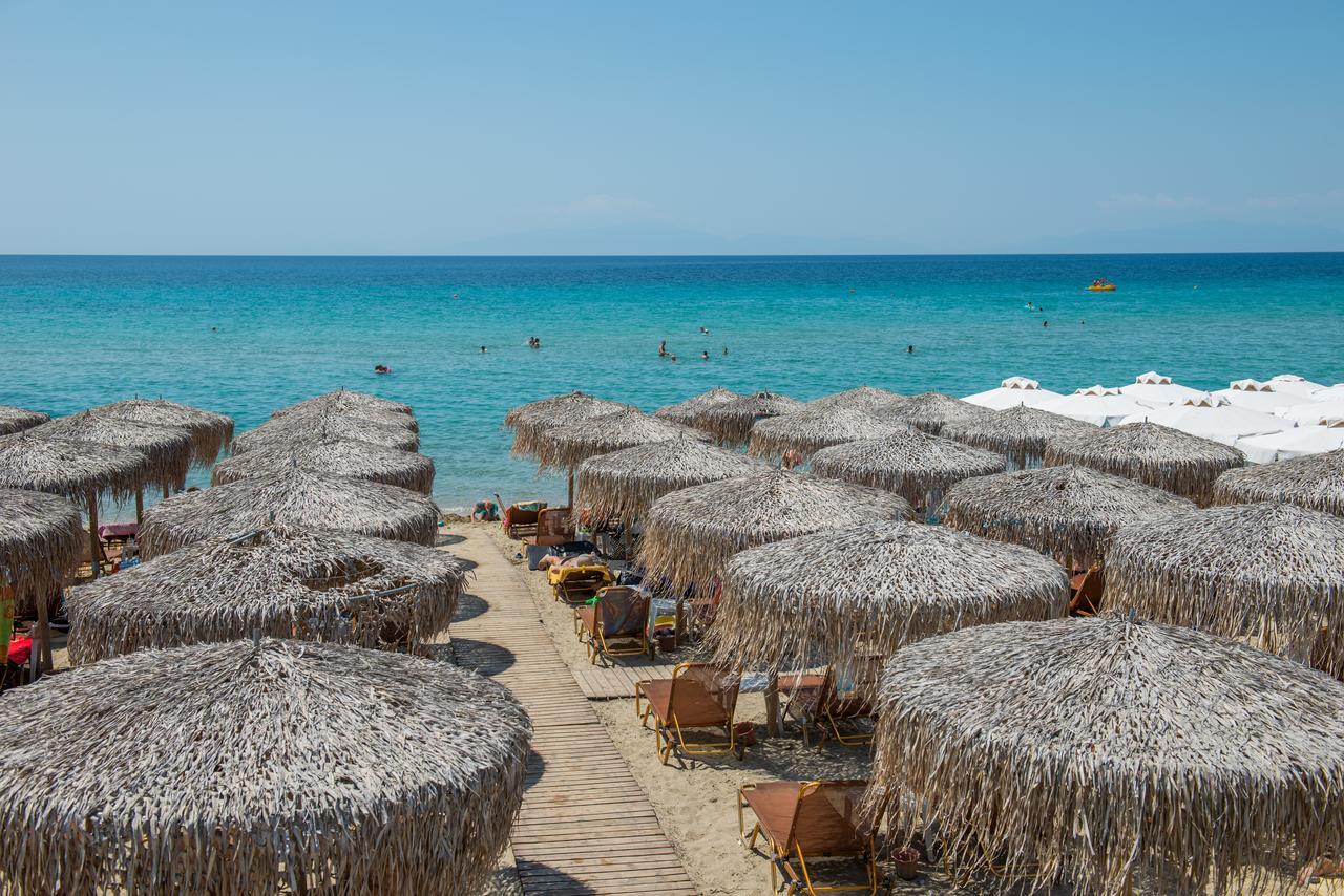 Georgalas Sun Beach Rooms Nea Kallikrateia Екстериор снимка
