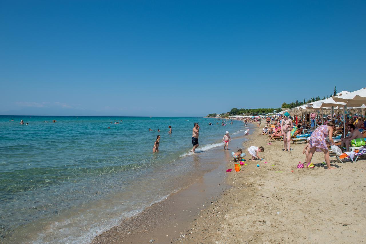 Georgalas Sun Beach Rooms Nea Kallikrateia Екстериор снимка